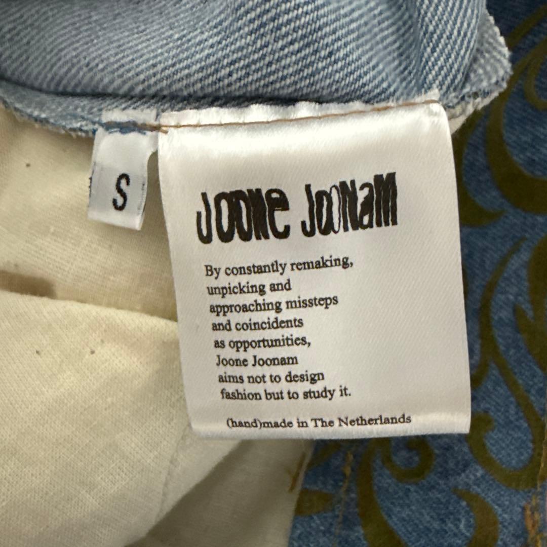 joone joonam 総柄デニム ポーカーズ カンティス着用