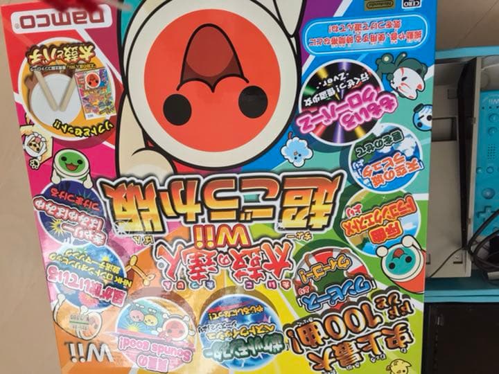 任天堂wii本体とマリオカート、太鼓の達人セット
