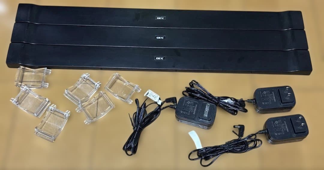 GEX60センチ水槽LEDライト　白色1色　3個セット