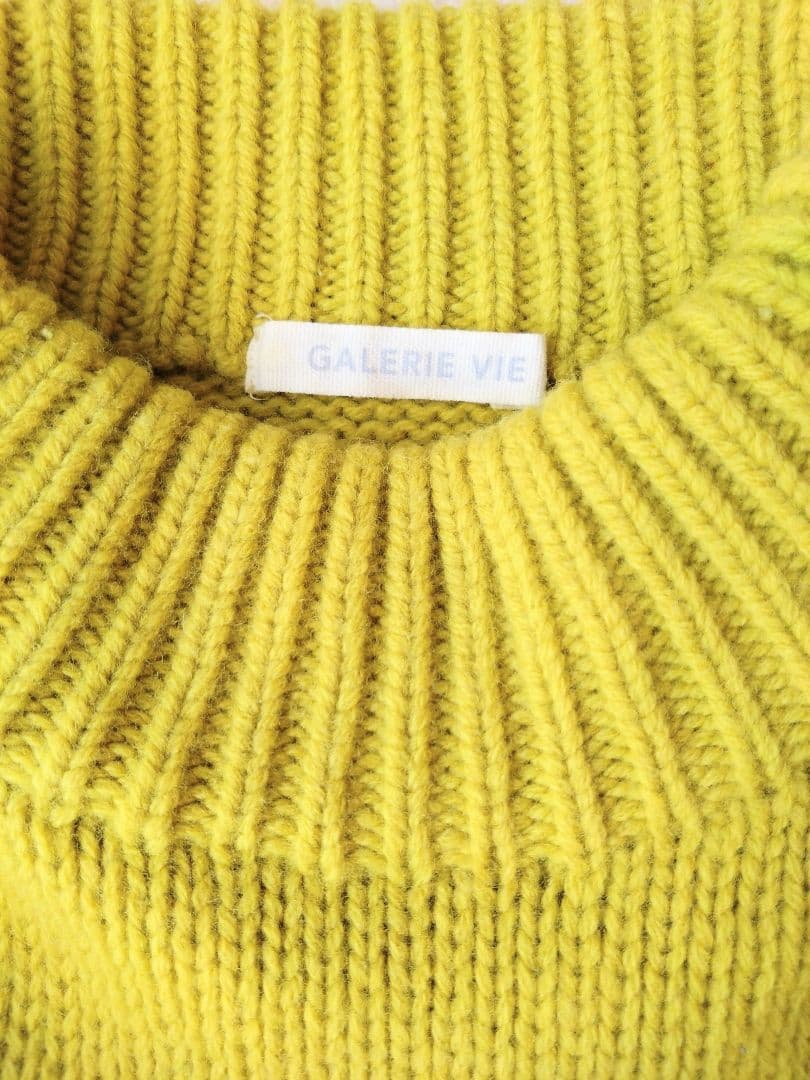 GALERIE VIE　ファインウール ビルドネックベスト