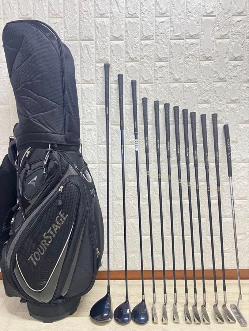 初心者おすすめ ゴルフクラブセット メンズ ブリヂストン キャディバック付