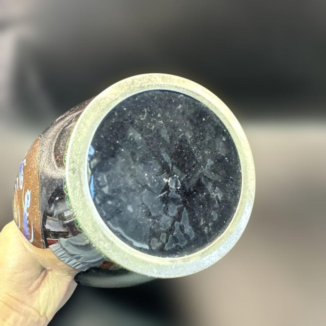 七宝焼，掐丝珐琅，花瓶，花器，置物