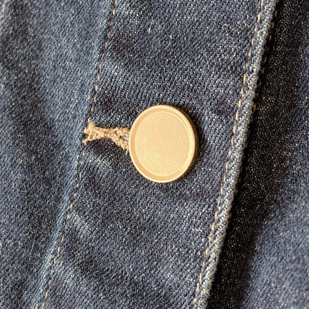 【1372】新品　アナイ　ストレッチデニムペプラム ジャケット　小さいサイズ