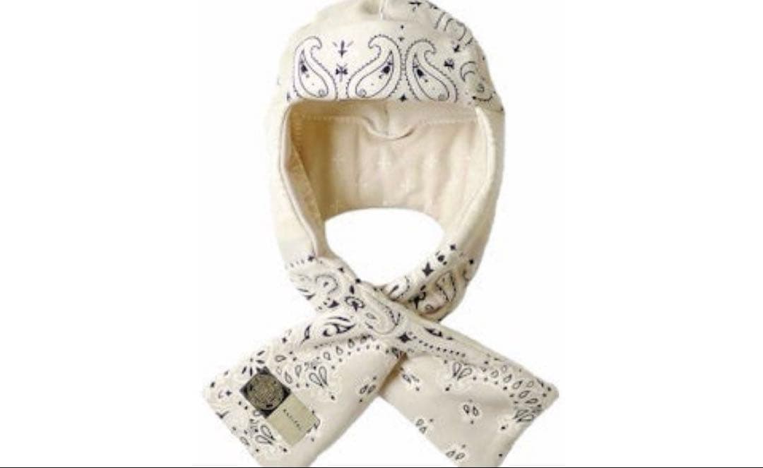 KAPITAL KESA KnitBandana フライトキャップ　ペイズリー