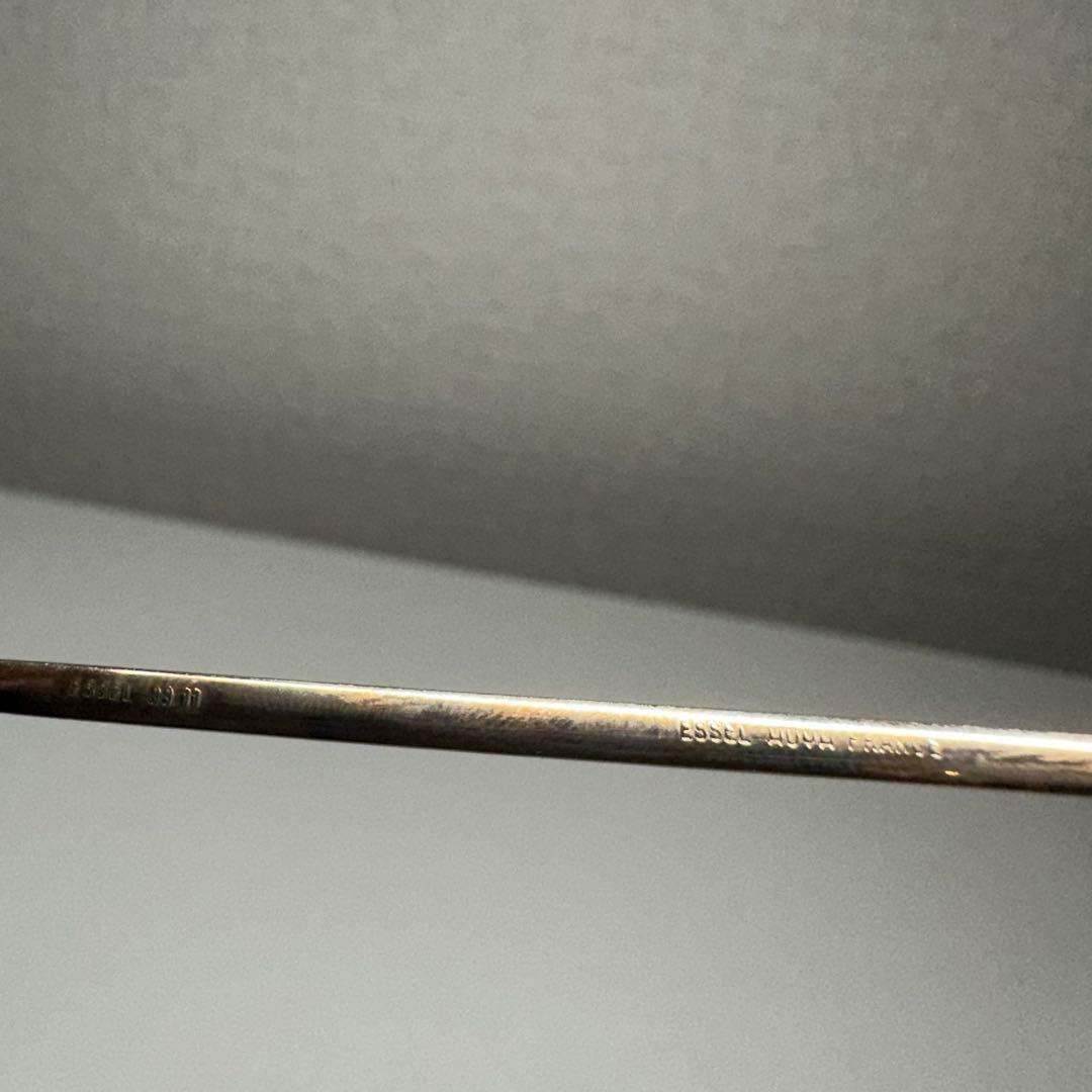 希少フランス製 60〜 70sヴィンテージ エッセル ホヤコラボ メガネ 金張り