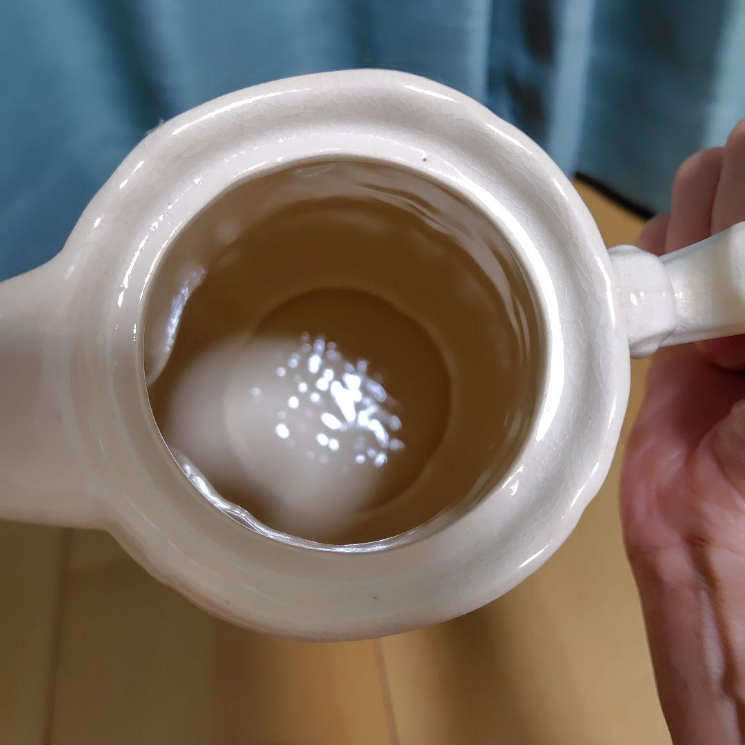 サルグミンヌ　花リム　ポット＆シュガーポット セット　アンティーク