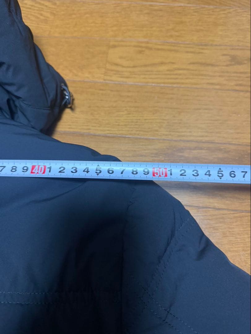 週末最終セール　PRADA フード付きダウンジャケット ブラック　サイズ48