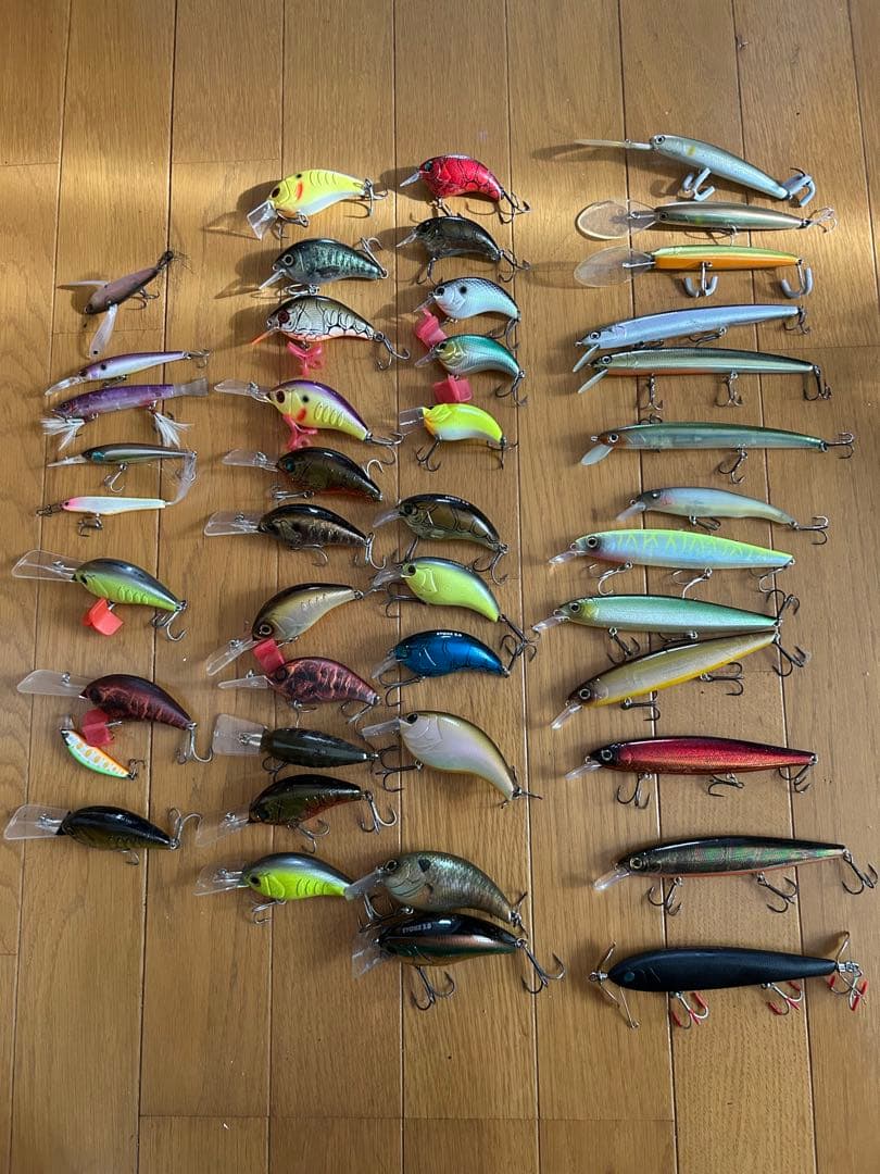 バス釣り　引退セット　レア品あり　ルアーセット　デプス