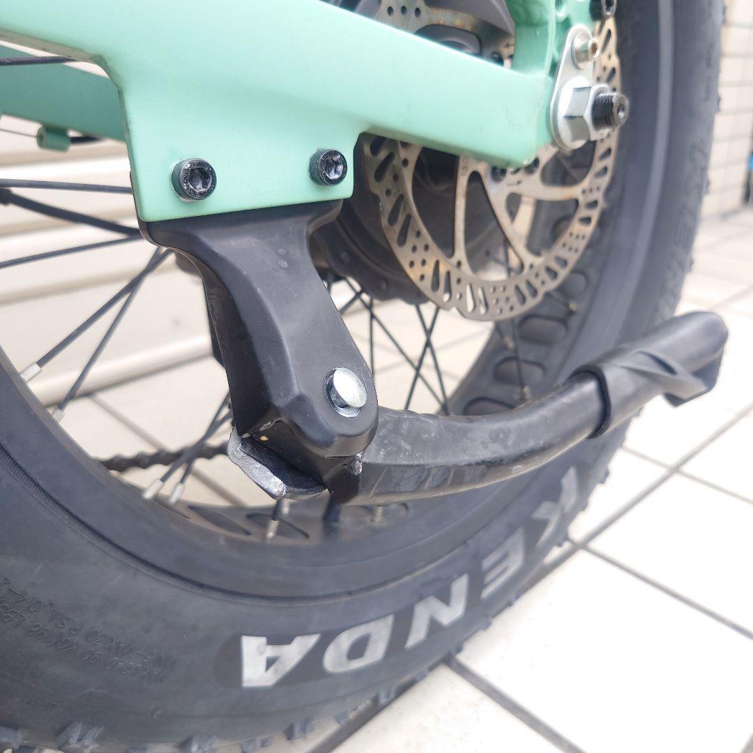 20インチ Fatバイク 電動アシスト 48km走行 1回充電 ファットバイク