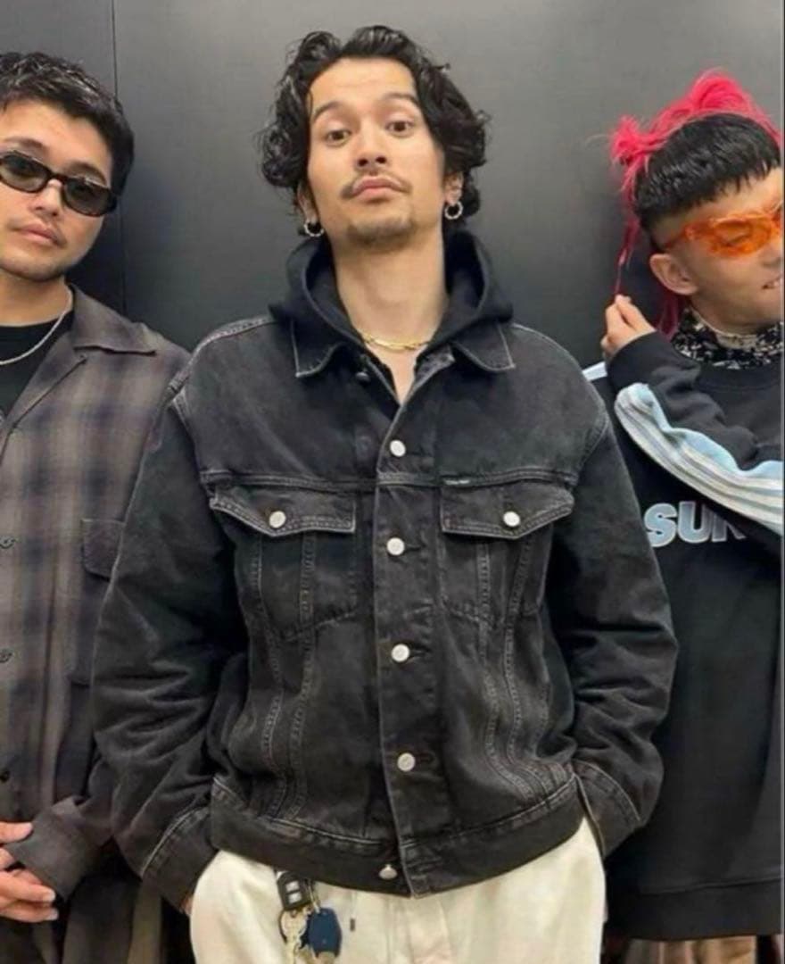 古着 90s リーバイス 70598 ブラックデニムジャケット デカパッチ