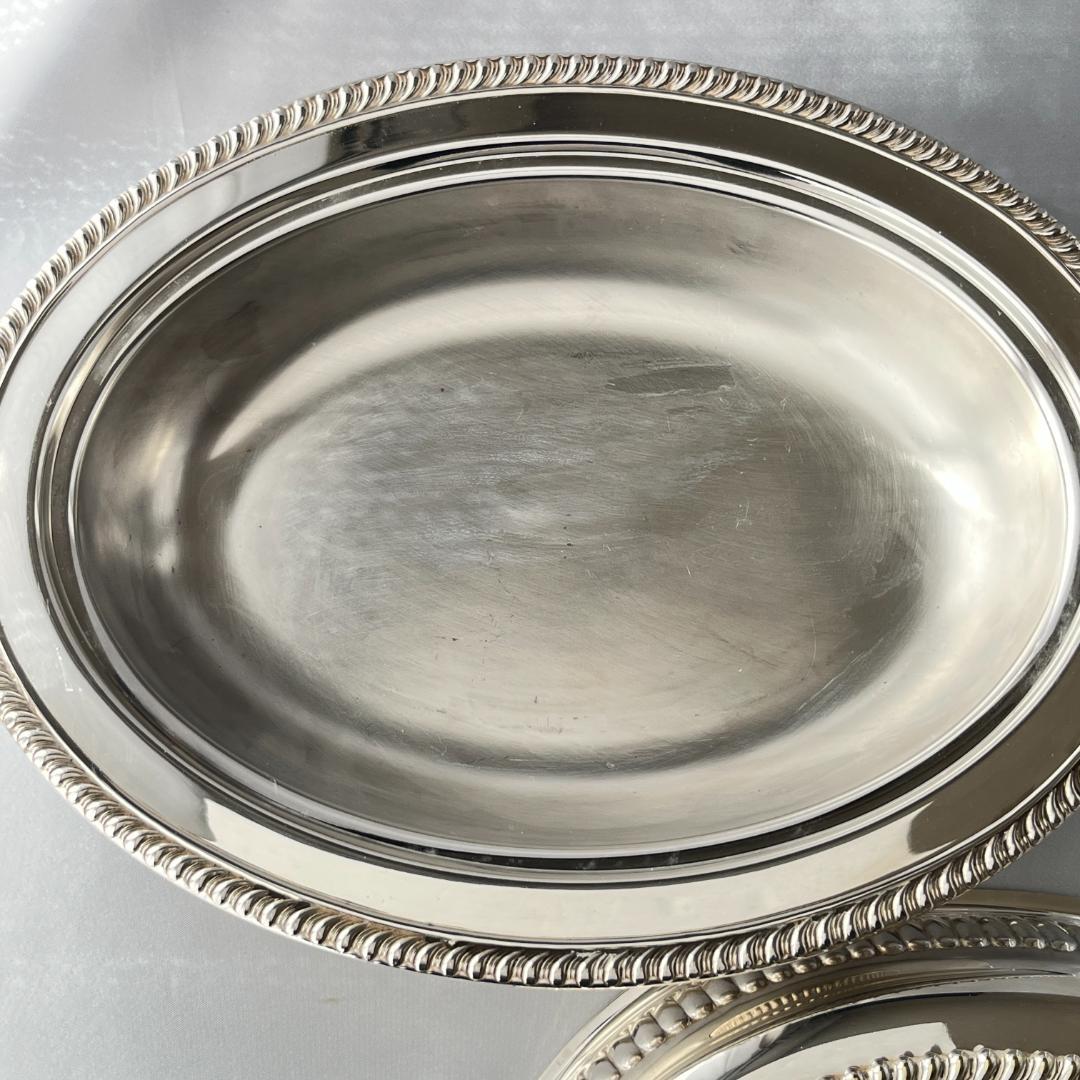 【英国】アントルメディッシュ / ビュッフェサーバー【シルバープレート】30cm