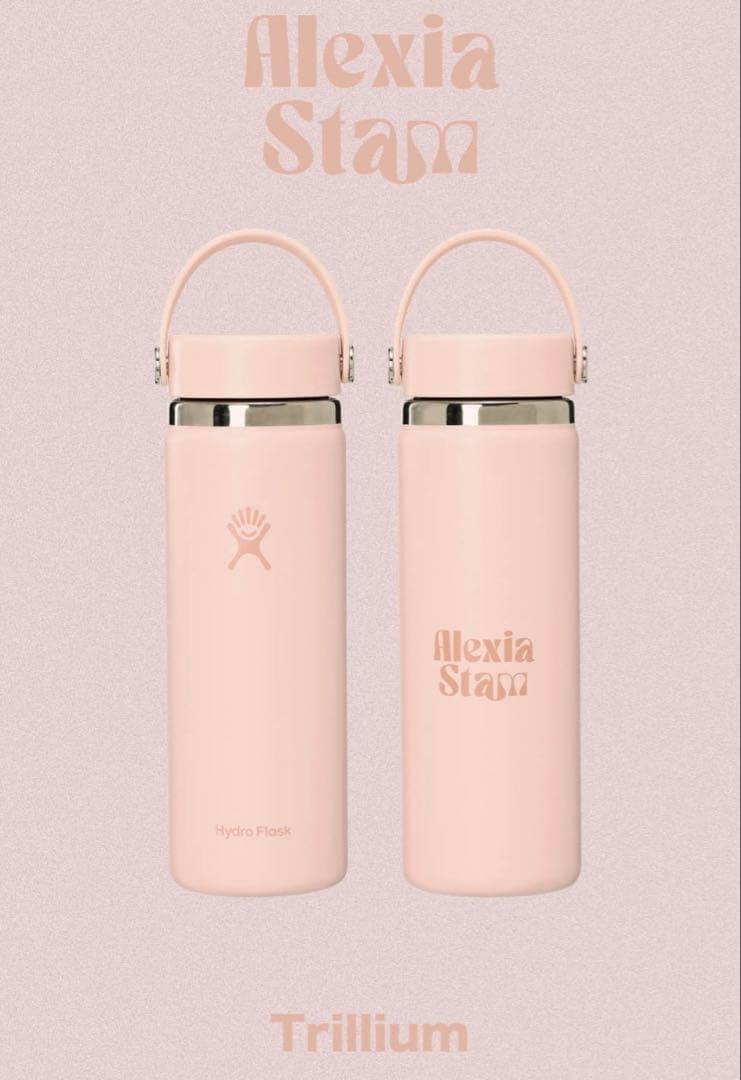 【新品/web完売】alexiastam ハイドロ　水筒　ピンク