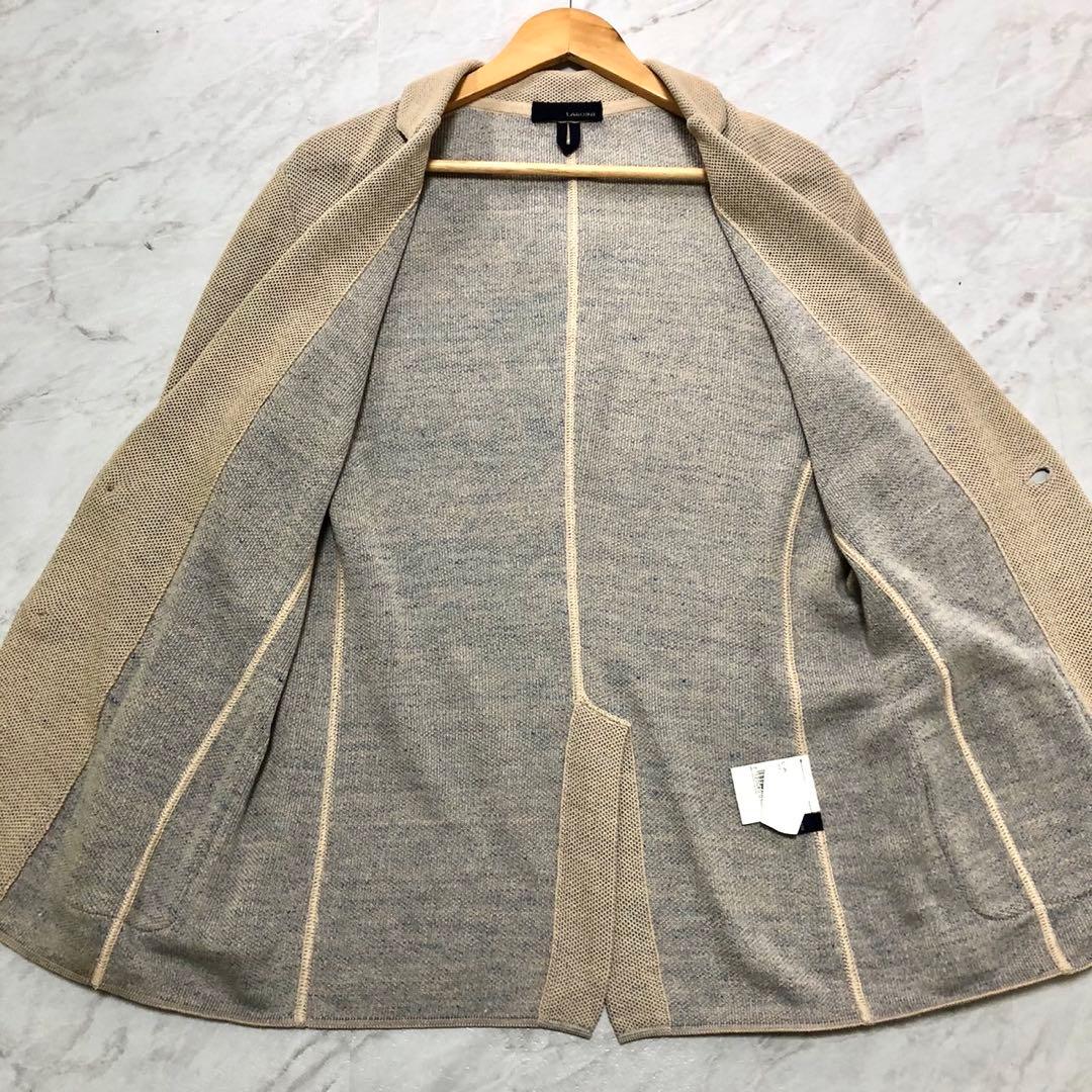 【未使用級】 LARDINI アンコン テーラード ストレッチ ベージュ