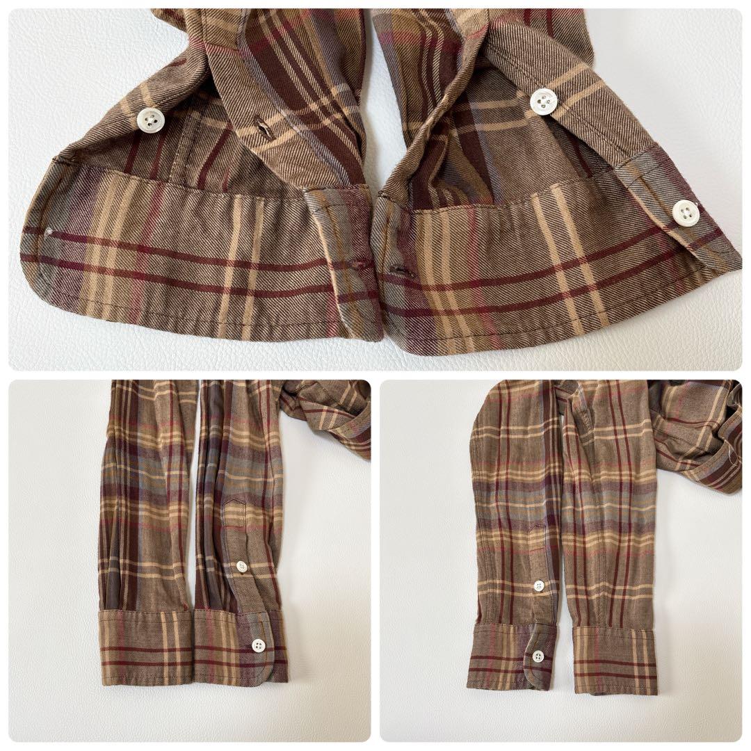 ポロラルフローレン チェック シャツ ワンピース ベルト ロング マキシ丈