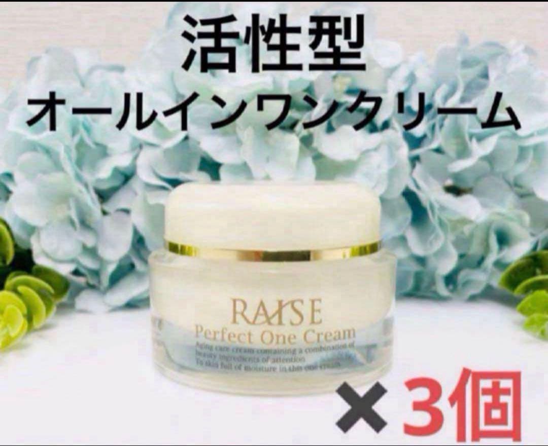 新品未開封！RAISE 活性型オールインワンクリーム 50ｇ×3個