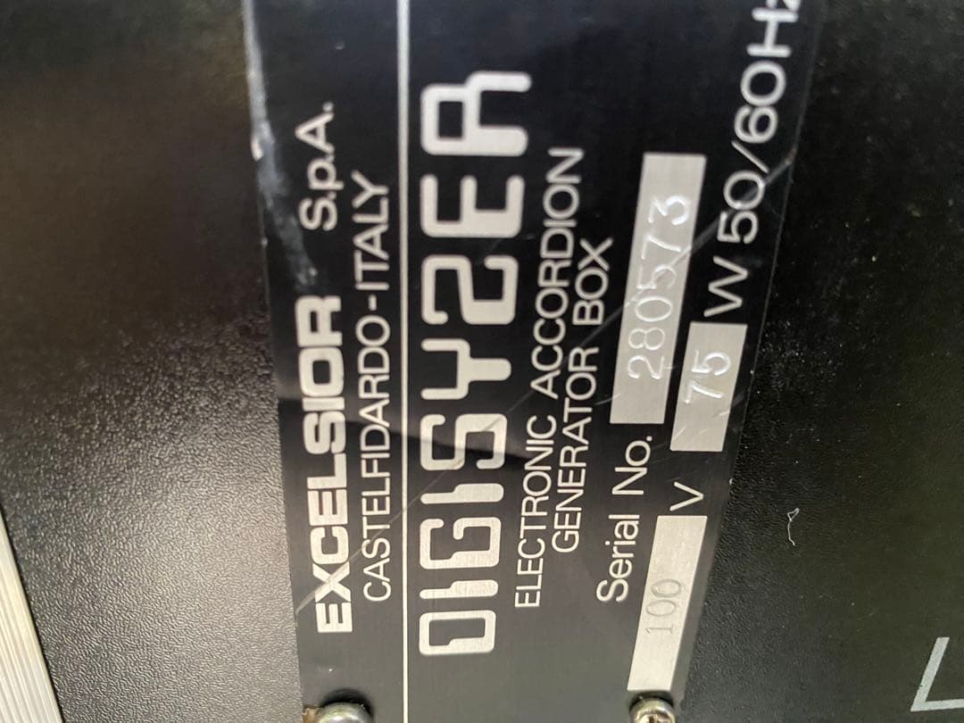 EXCELSIORアコ現役フルSET全国各地ステージ使用中MIDIリズムBOX付