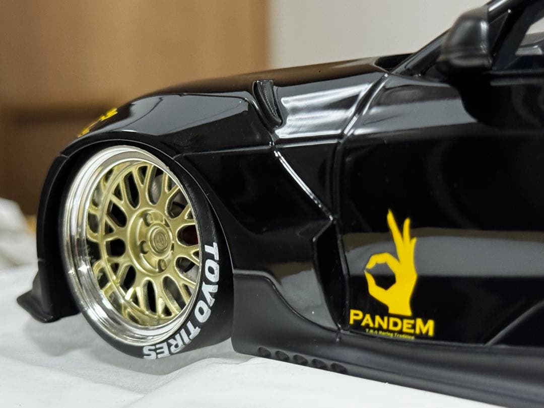 PANDEM GRスープラ V1.0 ブラック 1/18 TOP SPEED