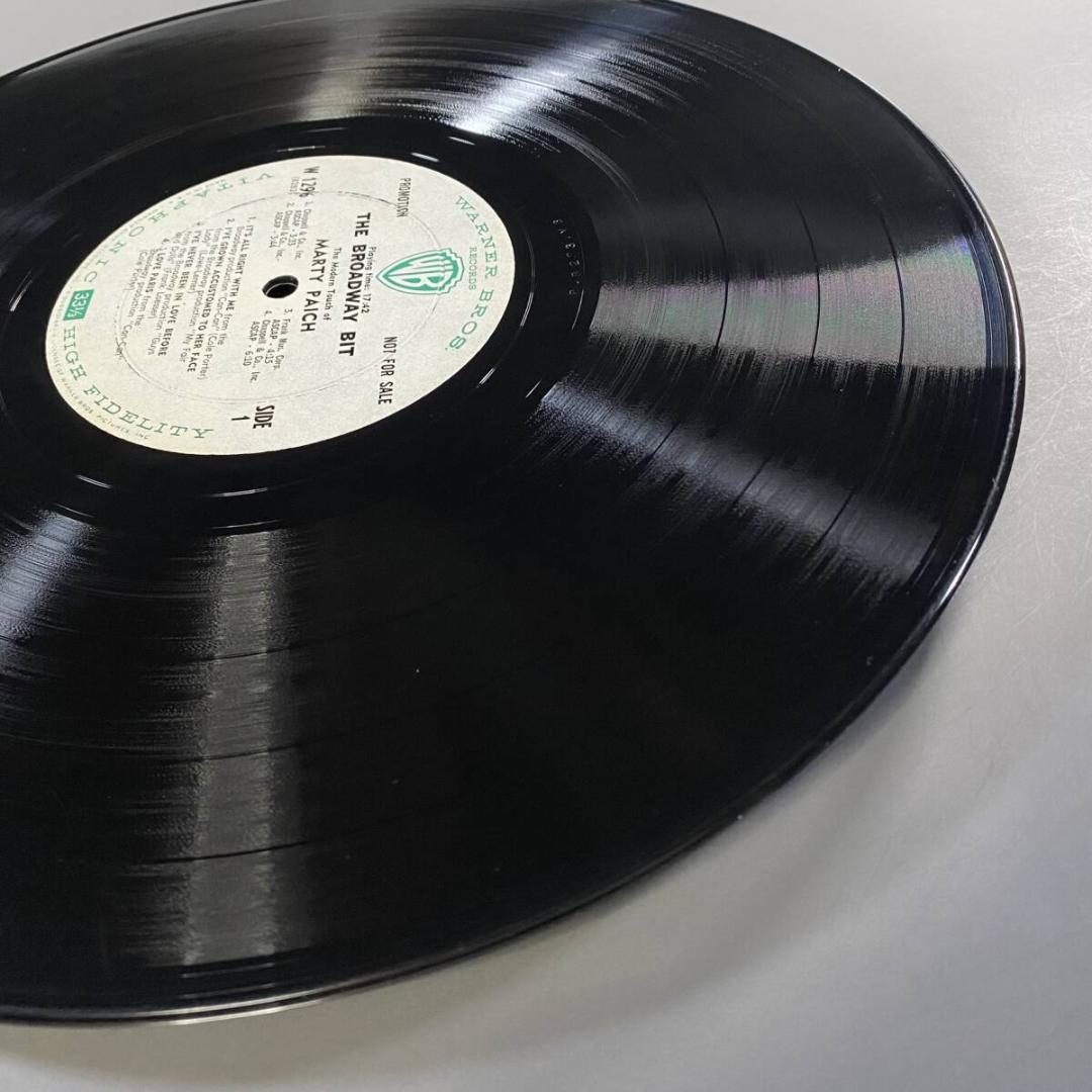 ★超希少プロモ盤【USオリジナル／MONO／深溝DG】マーティ・ペイチ／踊り子