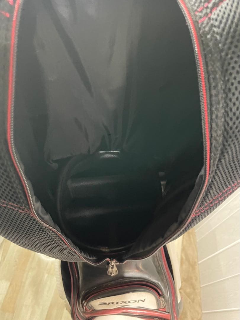 Srixon Z フルキャディバッグ ホワイト・レッド・ブラック