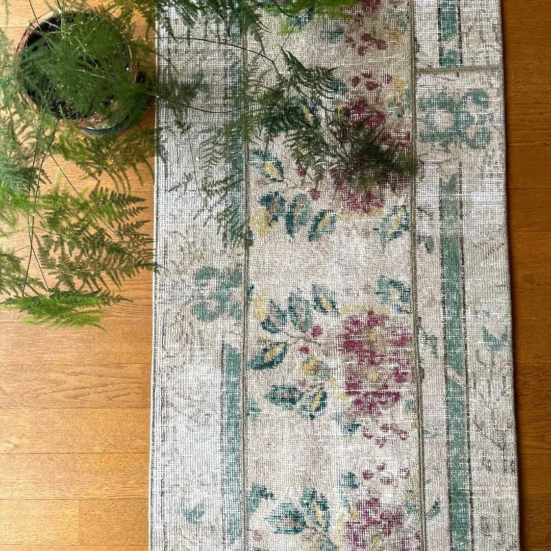 トルコヴィンテージラグNo.93 ランナーラグ