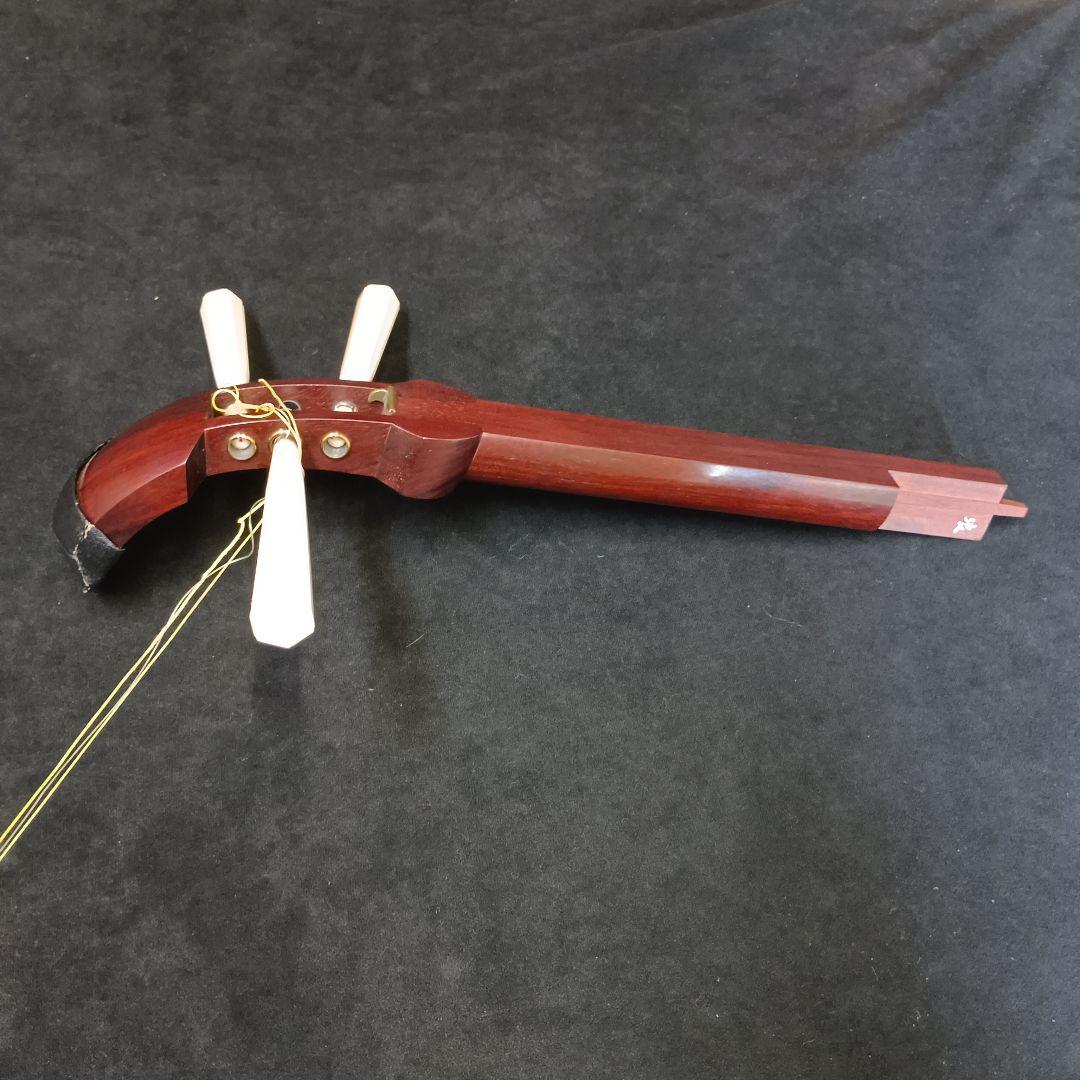 三味線　中棹　紅木　欅