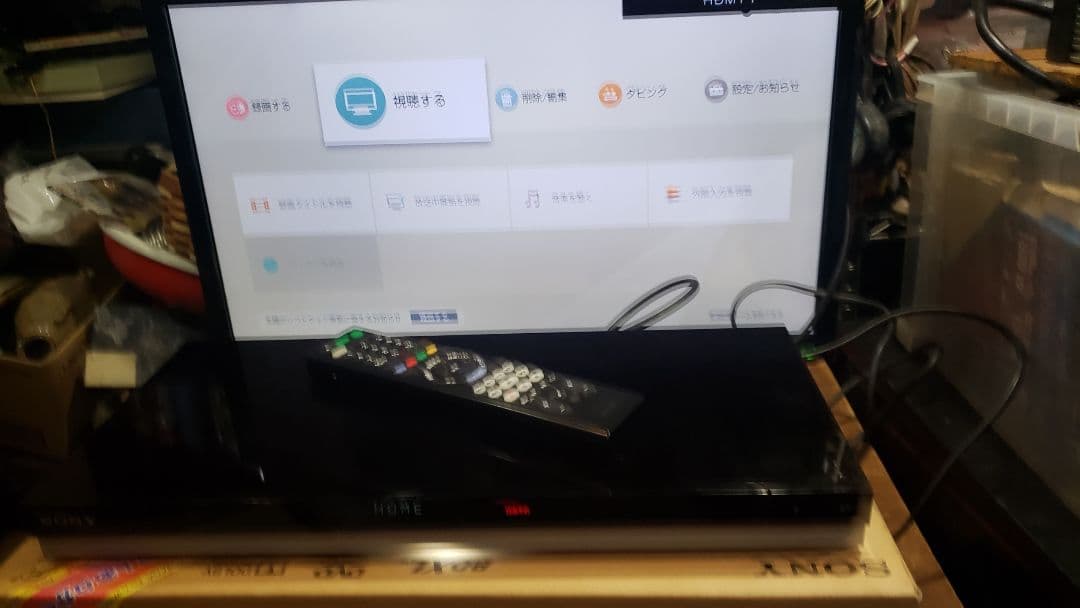 SONYソニー BDZ-ZW1000 ブルーレイレコーダー 1TB　リモコン付