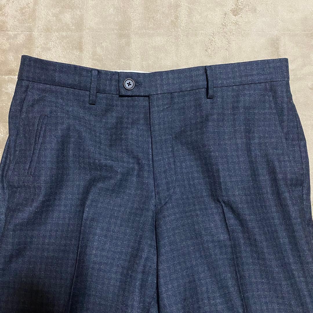 フランネル　ガンクラブチェック　スーツ　ポールスミスコレクション