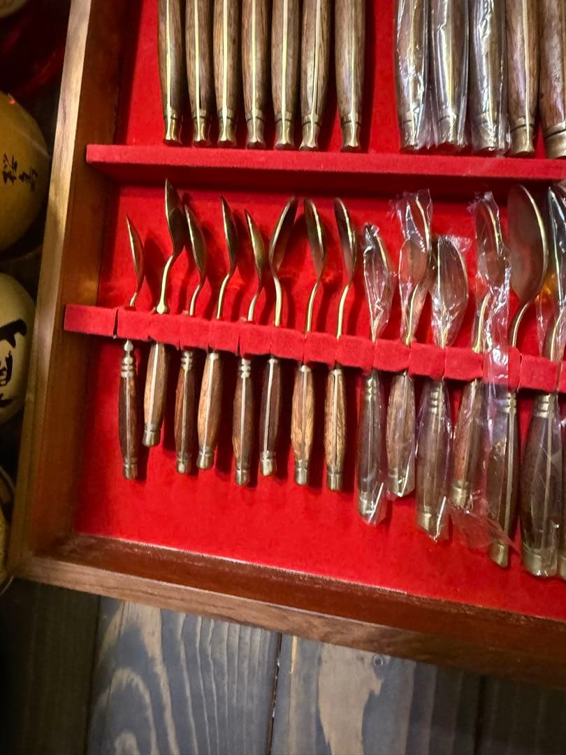 Siam Towa Phand 高級カトラリーセット 48本入 ビンテージ 箱付