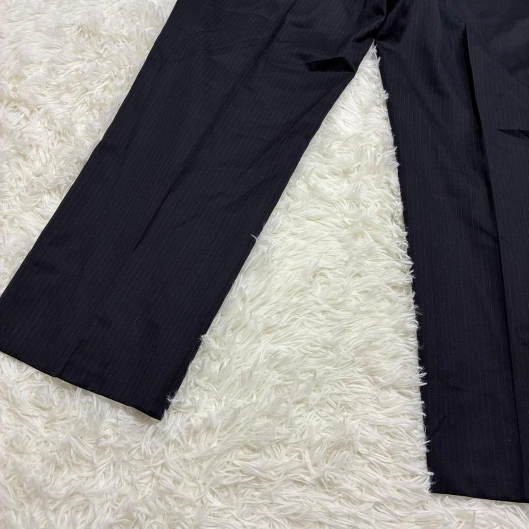 極美品 REGAL セットアップ テーラードジャケット ウール ストライプ 紺