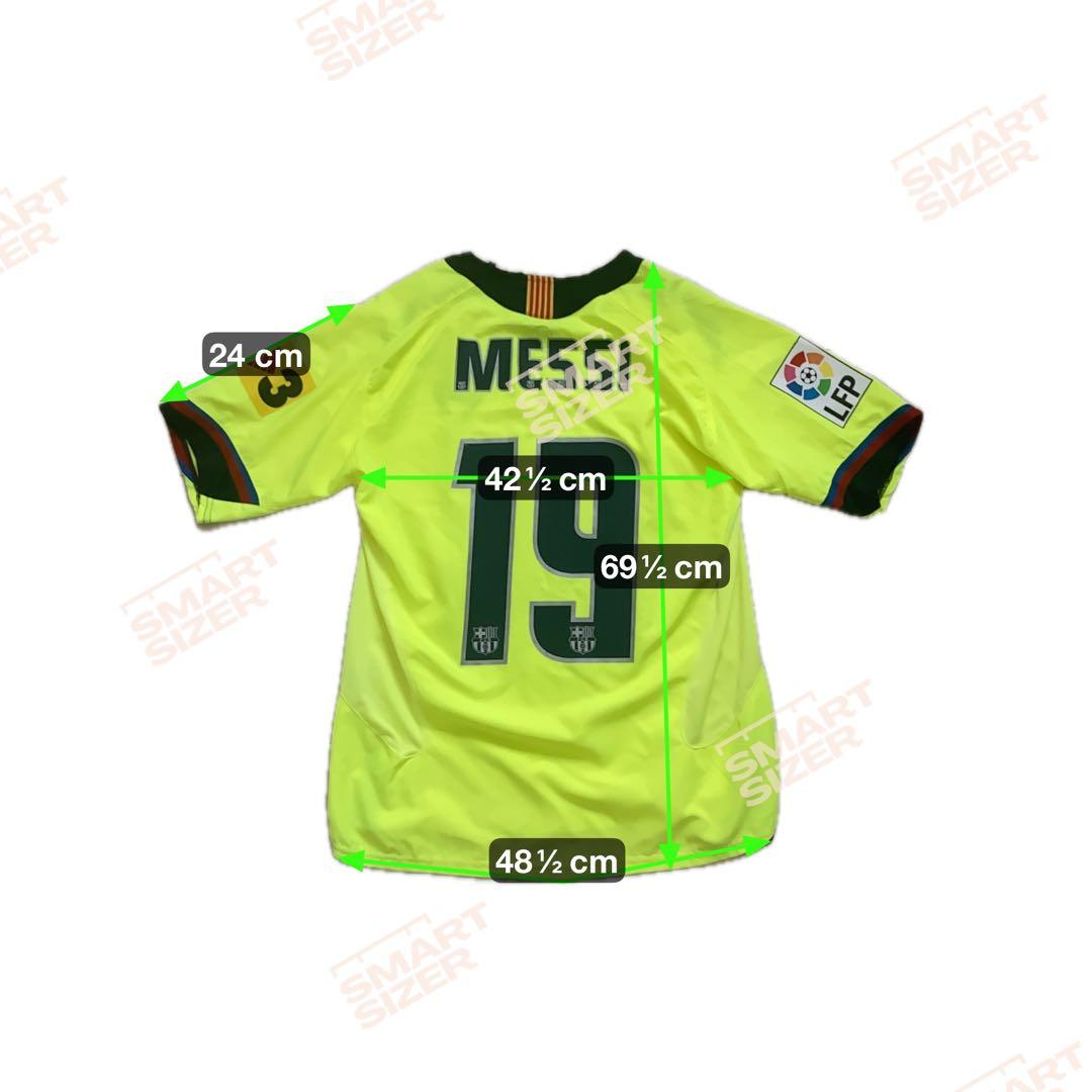 【超希少】メッシ 19番 バルセロナ アウェイユニフォーム