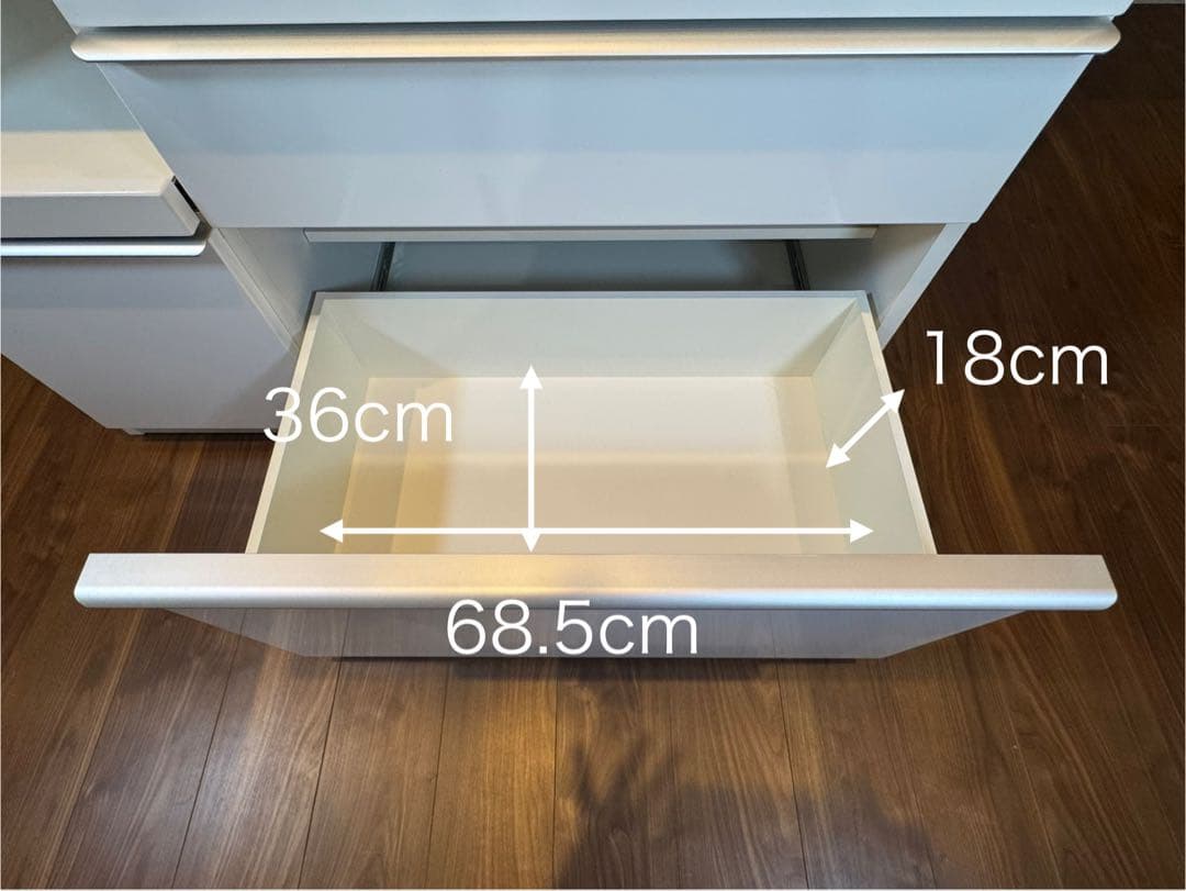 値下げ可♪【使用期間1年美品✨】松田家具キッチンカウンター