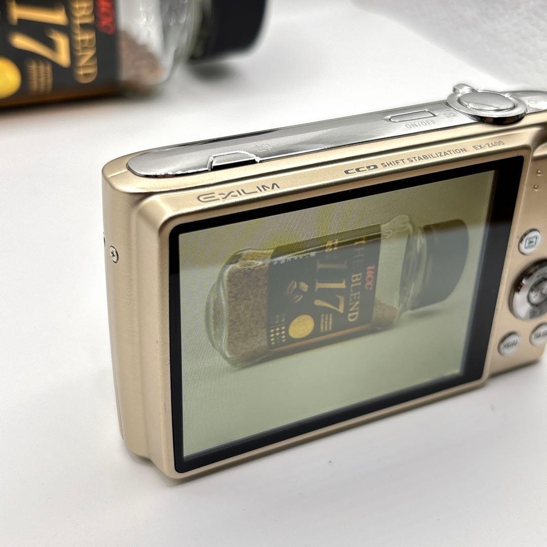 CASIO EXILIM EX-Z400 カシオ　デジカメ　コンデジ　ゴールド