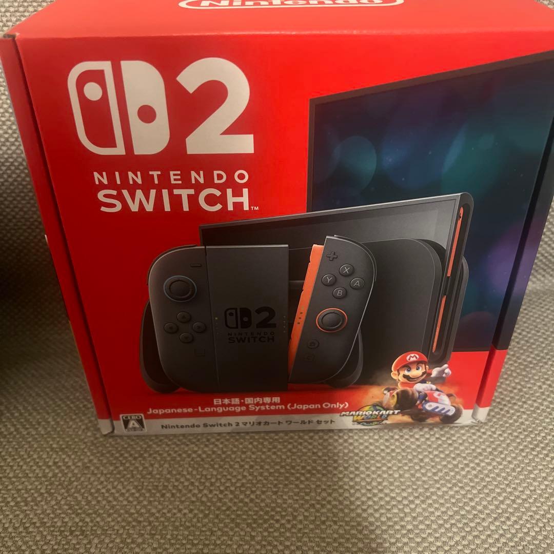 Nintendo Switch D2 日本語専用 本体　マリオカートセット　新品