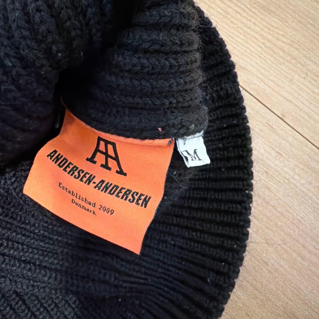 ANDERSEN-ANDERSEN ブラックニット M