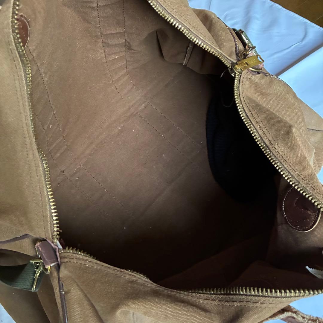 古着　80s　L.L.Bean　エルエルビーン　キャンバスボストンバッグ