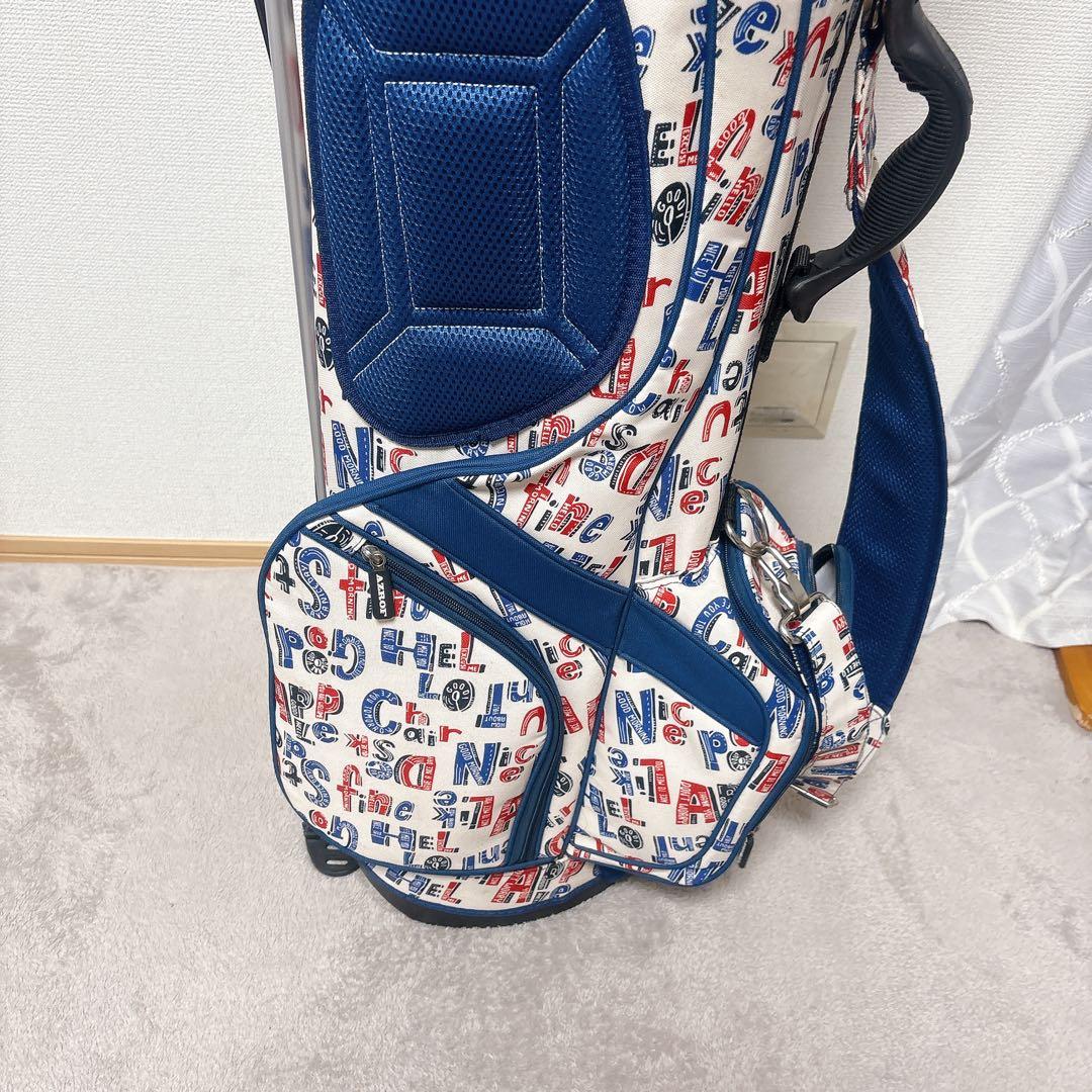 【美品】AZROF アズロフ 9型 スタンドキャディバッグ