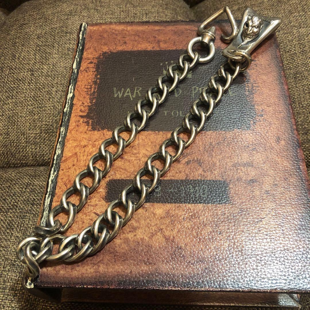 ルードギャラリー　ショートウォレットチェーン・ブレスレットに！シルバー925