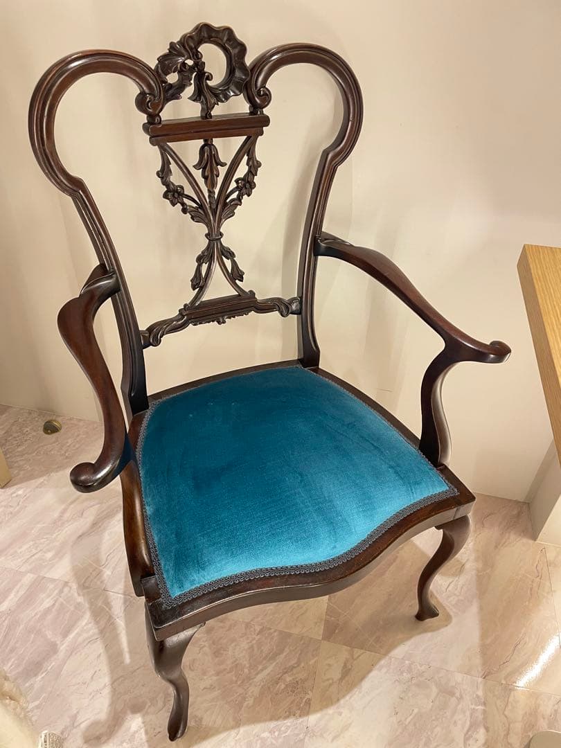 シン様限定 アンティーク家具　イギリスアンティーク　マホガニーサロンチェア