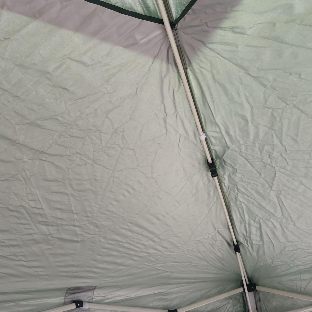 FIELDDOORタープ3m×3m UVカット耐水 サイドシート 2枚付き