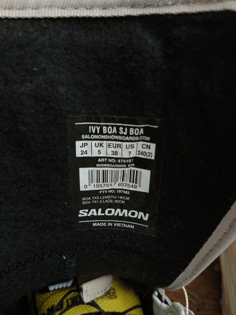SALOMON IVY BOA SJ BOA アイビーボアブーツ