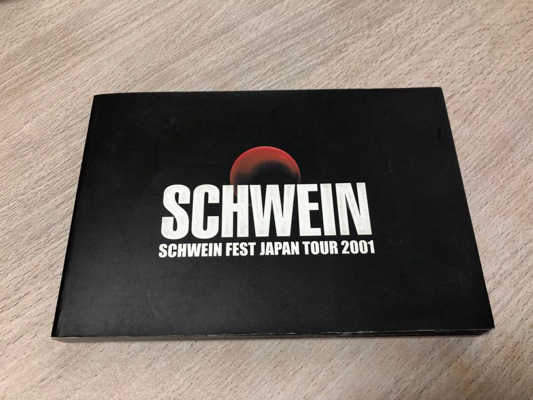貴重SCHAFT & SCHWEINSTEINまとめ売りVHS CDツアーパンフ