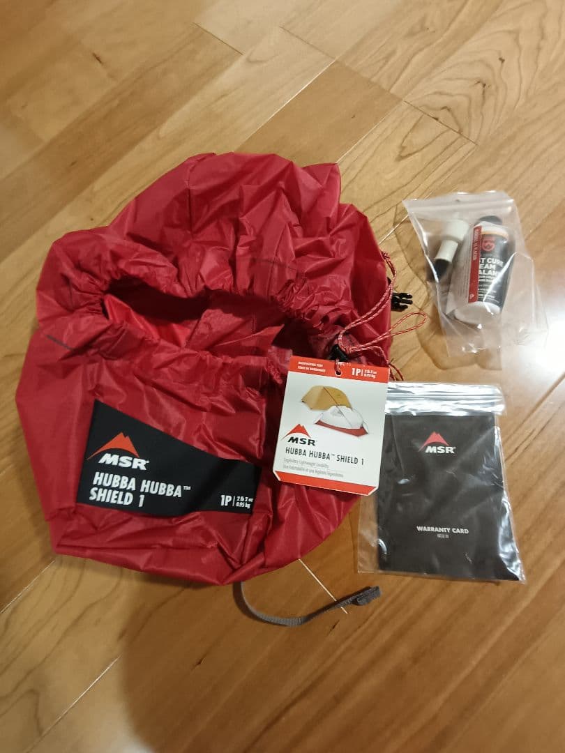 【値下】MSR HUBBA HUBBA SHIELD 1 フットプリント付