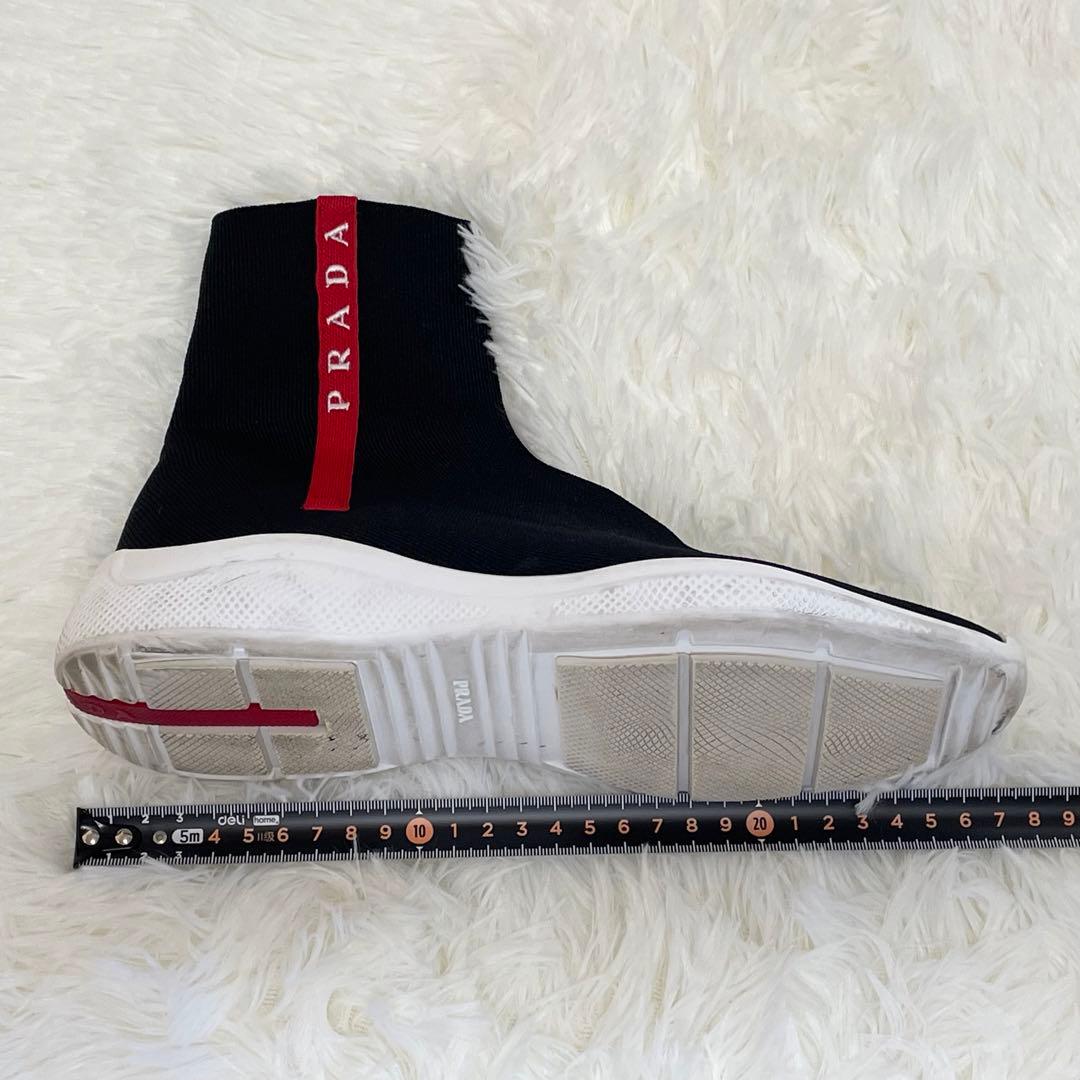 PRADA（プラダ）のハイソール ソックスブーツ 38