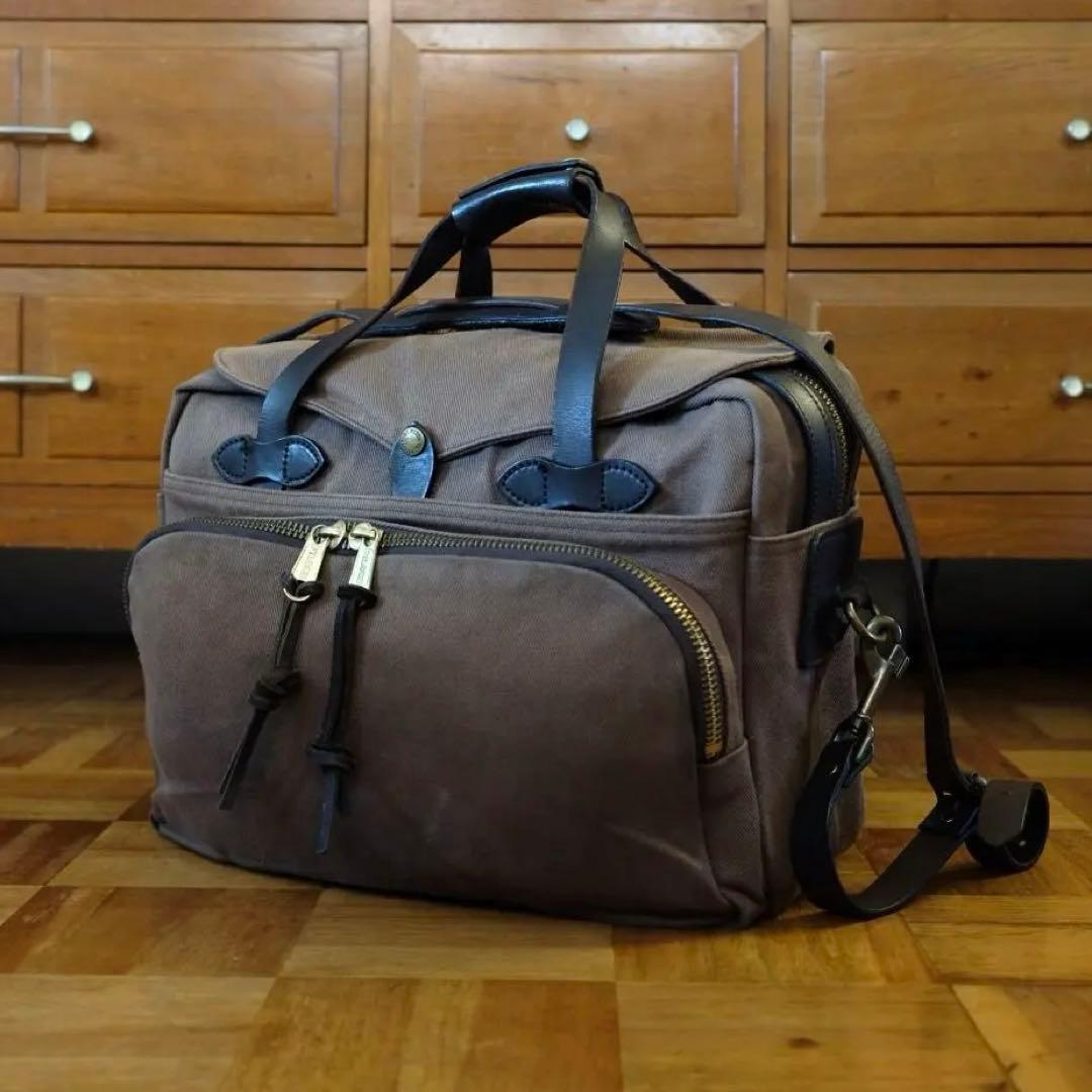 FILSON ラギッドツイル　パデッドコンピューターバッグ