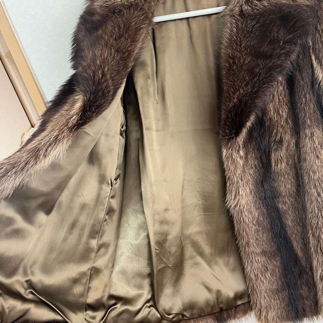 美品 Silver Blu IEMURA ミンク 本毛皮 コート　百貨店取扱