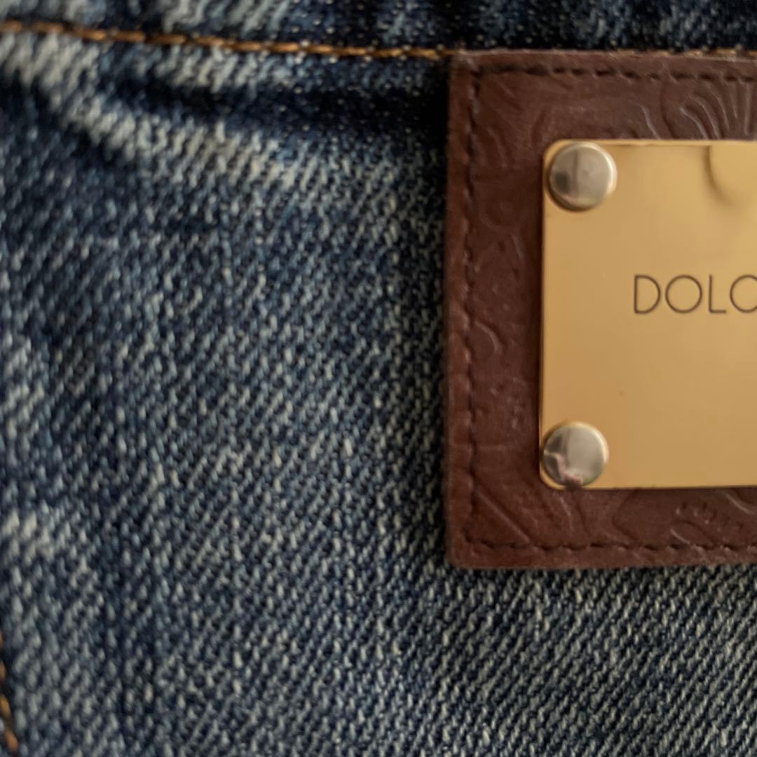DOLCE＆GABBANA デニムパンツ　ダメージ加工ジーンズ　46