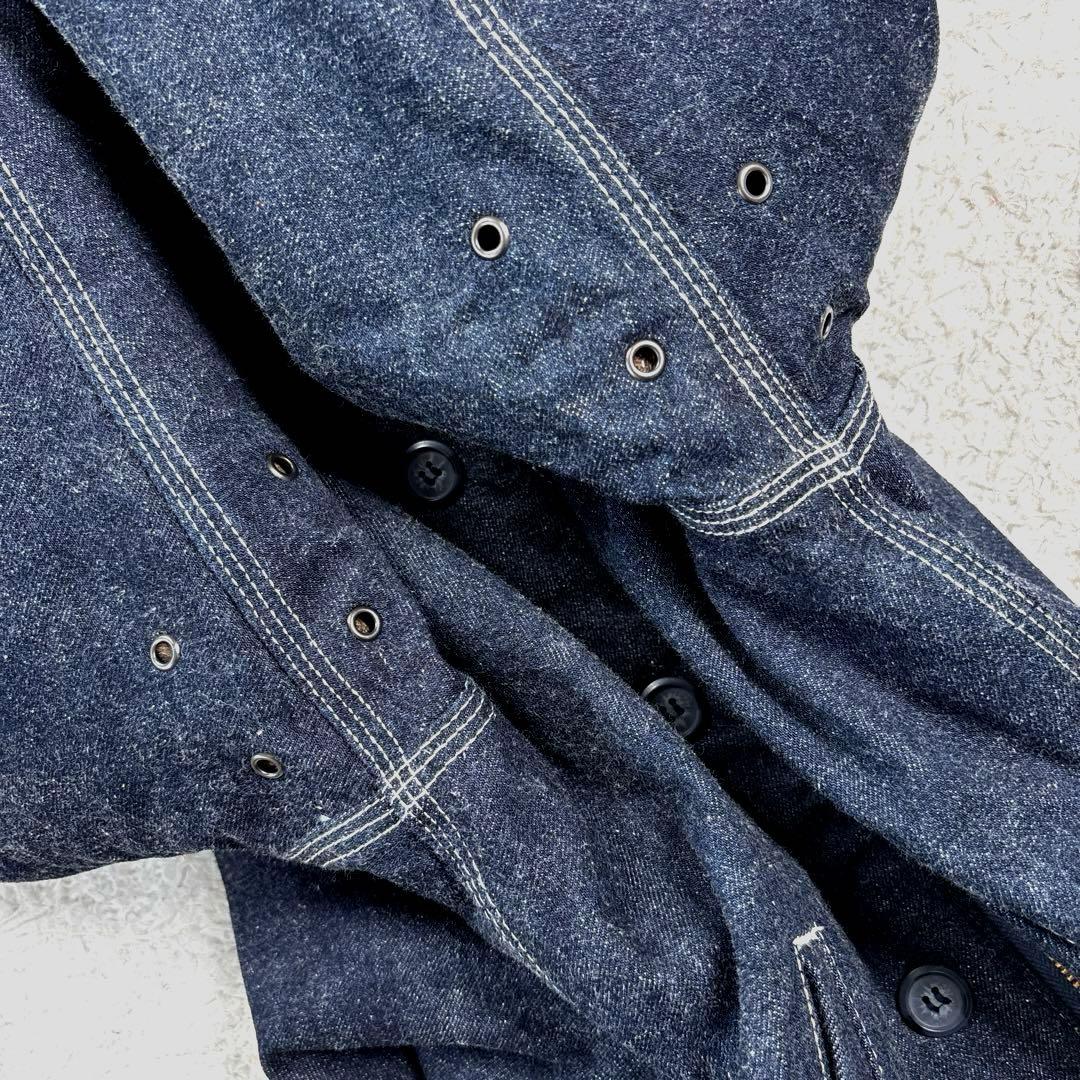 ✨希少・DENIME別注✨ヒューストン　フレンチデッキジャケット　ボア　アルパカ