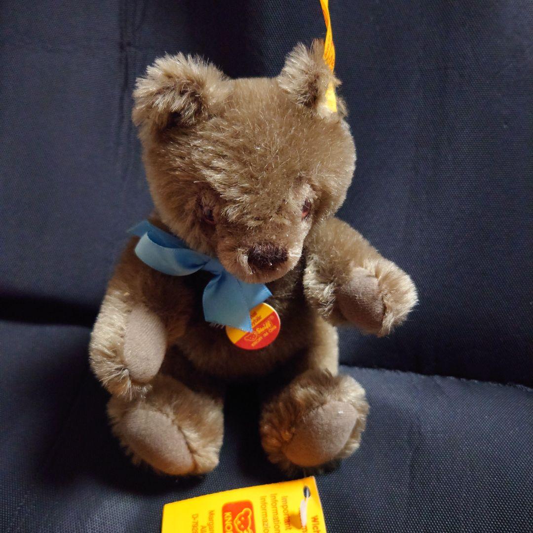 美品 vintage steiff シュタイフ テディベア ドイツ ブラウン