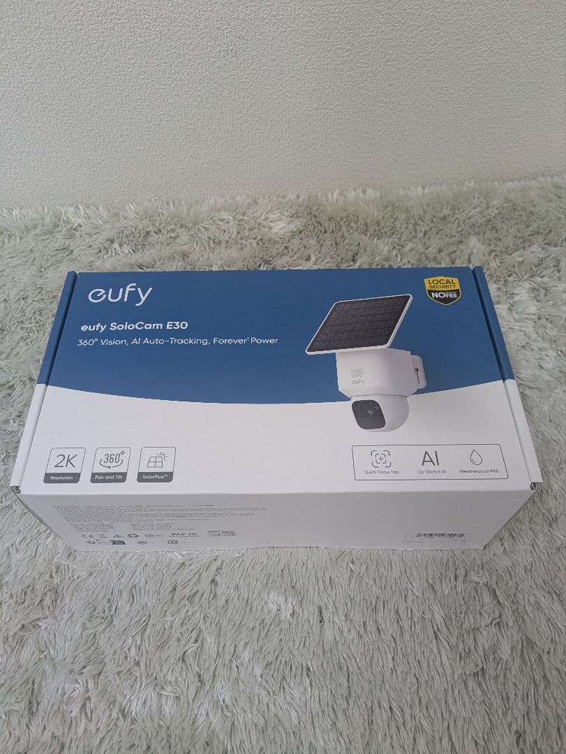Anker eufy SoloCam E30 2K 防犯カメラ ソーラー