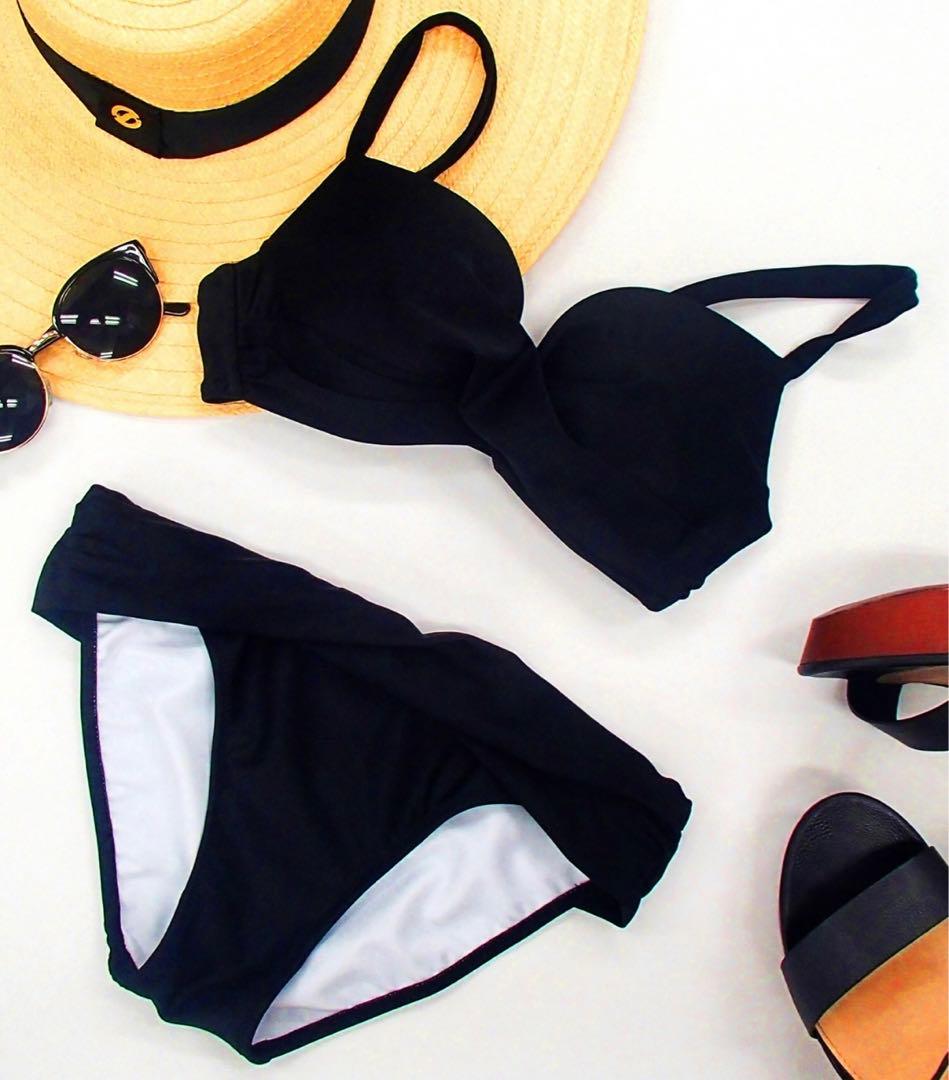 三愛水着楽園 ブラック ビキニ